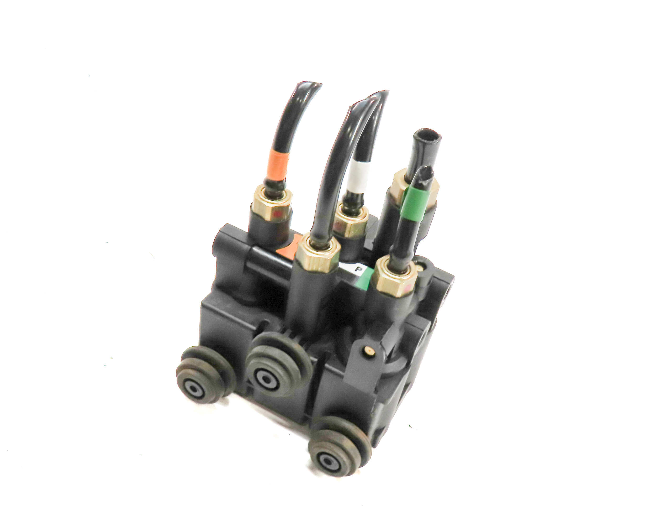 2016 RANGE ROVER SPORT (L494) AIR SUSPENSION RELIEF SOLENOID VALVE BLOCK — exact item pictured